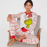 Christmas Printed Parent-Child Pajama Set GSGS-0696