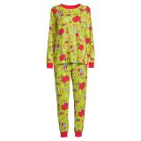 Christmas Print Casual Pajamas Parent-Child Suit GSGS-0701