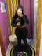 Washed Hooded Zipper Flared Pants Two Piece Set CH-24063