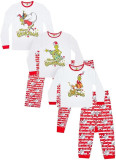 Christmas Print Pajamas Parent-Child Family Suit GSGS-0695