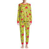 Christmas Print Casual Pajamas Parent-Child Suit GSGS-0701