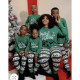 Christmas Letter Print Pyjamas Parent-Child sUIT GSGS-0705