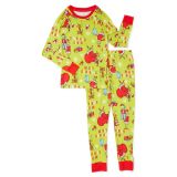 Christmas Print Casual Pajamas Parent-Child Suit GSGS-0701