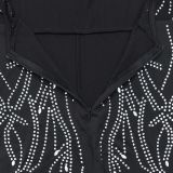 Fashion Backless Hot Drill Jumpsuit BY-7067