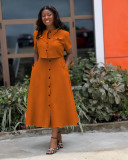 Short Sleeve Tops And Long Skirts Two Piece Set  GCNE-7536