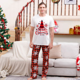 Christmas Printed Parent-Child Home Pajama Set GFTM-JJF126-3