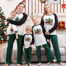 Christmas Printed Parent-Child Pajama Set Homewear GFTM-JJF105-4