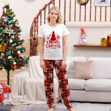 Christmas Printed Parent-Child Home Pajama Set GFTM-JJF126-3