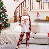 Christmas Printed Long Sleeve Parent-Child Pajama Set GFTM-JJF123-217