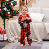 Christmas Printed Long Sleeve Parent-Child Pajama Set GFTM-JJF123-217