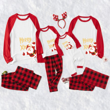 Christmas Printed Homewear Parent-Child Pajama Set GFTM-JJF-806