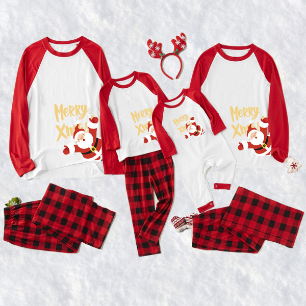 Christmas Printed Homewear Parent-Child Pajama Set GFTM-JJF-806