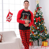 Christmas Letter Printed Long Sleeve Parent-Child Set GFTM-JJF106-230