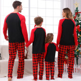 Christmas Letter Printed Long Sleeve Parent-Child Set GFTM-JJF106-230