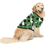 Christmas Printed Color Block Long Sleeve Parent-Child Set GFTM-JJF32-2221