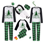 Christmas Plaid Patchwork Print Parent-Child Set GFTM-JJF90-230