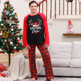 Christmas Letter Print Long Sleeve Parent-Child Set GFTM-JJF109-2221