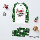 Christmas Printed Color Block Long Sleeve Parent-Child Set GFTM-JJF32-2221