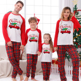 Christmas Letter Print Loungewear Parent-Child Set GFTM-JJF85-201