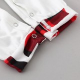 Christmas Plaid Patchwork Printed Loungewear Parent-child Set GFTM-JJF32-842