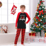 Christmas Letter Printed Long Sleeve Parent-Child Set GFTM-JJF106-230