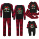 Christmas Hat Print Parent-Child Pajama Set GFTM-JJFA01-523