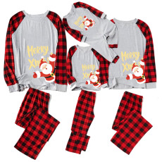 Christmas Printed Homewear Parent-Child Pajama Set GFTM-JJF-806