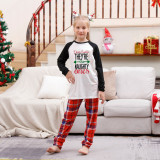 Christmas Printed Plaid Parent-Child Pajama Set GFTM-JJF104-358