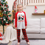 Christmas Printed Long Sleeve Parent-Child Pajama Set GFTM-JJF107-5