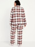 Christmas Plaid Print Parent-Child Pajama Set GSGS-0708