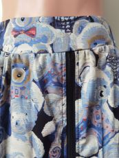 Fashion Print Loose Big Swing Half Body Skirt LSL-0035