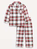 Christmas Plaid Print Parent-Child Pajama Set GSGS-0708