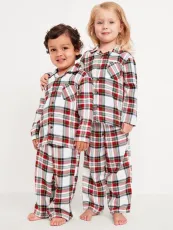 Christmas Plaid Print Parent-Child Pajama Set GSGS-0708