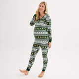 Christmas Printed Homewear Family Parent-Child Set GSGS-0711