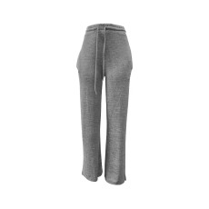 Cashmere High Waisted Straight Leg Pants MTY-6886
