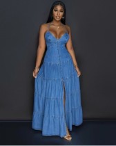 Sweet Sexy Backless Long Dress GADE-6500