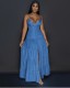 Sweet Sexy Backless Long Dress GADE-6500