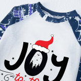 Christmas Prints Long Sleeve Parent-child Home Set GFTM-JJF99-207