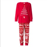 Christmas Print Parent-Child Family Pajama Set YLDF-2245