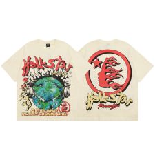 Men&Women Loose O Neck T Shirt VGQM-67509