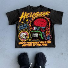 Men's Cartoon Graphic Short Sleeve T-shirt VGQM-27589