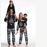 Christmas Print Parent-Child Family Pajama Set YLDF-2245