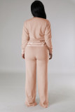Long Sleeve Knits Wide Leg Two Piece Pants Set SFY-2788