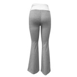 Fashion Loose Pockets Straight Pants LSD-2285