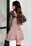 Fashion Denim Sling Vest Mini Dress GYAN-8923