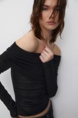 Sexy Solid Color Off Shoulder Tops GWDS-240901