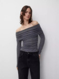 Sexy Solid Color Off Shoulder Tops GWDS-240901