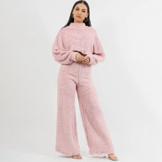 Homewear Loose Lambswool Thickened Warm Suit GWDS-221009