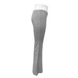 Fashion Loose Pockets Straight Pants LSD-2285