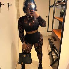 Pre Order: About 7 work days shipping Erotic Hollow Out Lingerie Sexy Mesh Set YUEM-330100